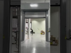 Disegno lineare di porta in lega di alluminio porta a rotolamento e chiusura veloce per JTM-D01