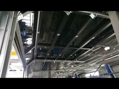 Peso Porta di sicurezza a spirale in lega di alluminio veloce per magazzino