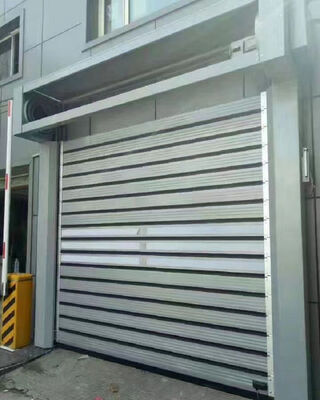 Porta avvolgibile automatica ignifuga con servomotore e porta garage di sicurezza personalizzata ad alta velocità