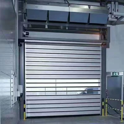 JTM-D03 Aluminio Alta Velocità Roll Up Fast Roller Shutter Porta di sicurezza a spirale con telecomando