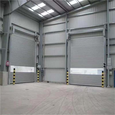 JTM-D03 Aluminio Alta Velocità Roll Up Fast Roller Shutter Porta di sicurezza a spirale con telecomando