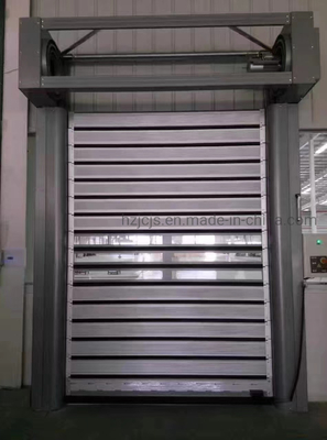 Spessore di 40 mm veloce rotola su Spirale porta di garage di sicurezza per -35 a 65 gradi Celsius