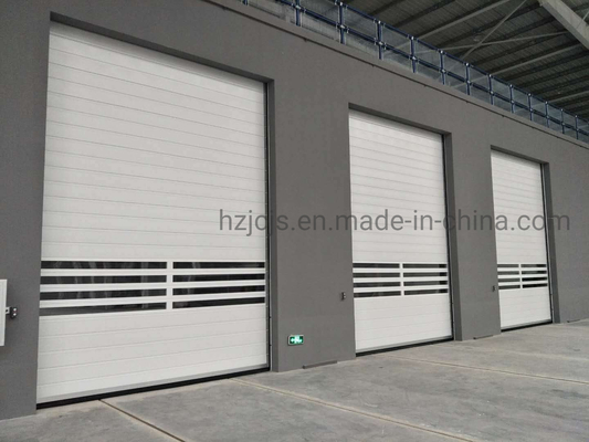 Spessore di 40 mm veloce rotola su Spirale porta di garage di sicurezza per -35 a 65 gradi Celsius
