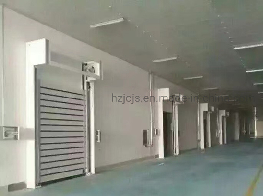 Dimensioni massime W8000mm*H8000mm Porta di chiusura ad alta velocità in lega di alluminio per magazzino di sicurezza