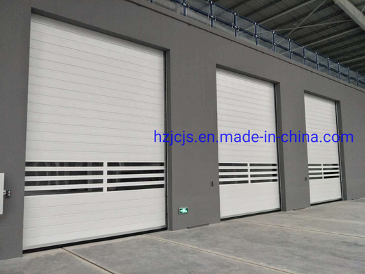 JTM-D05 Leggio di alluminio Rapid Roll Up Fast Acting Roller Shutter Spiral Garage Door