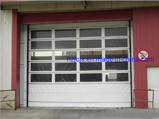 JTM-D05 Leggio di alluminio Rapid Roll Up Fast Acting Roller Shutter Spiral Garage Door