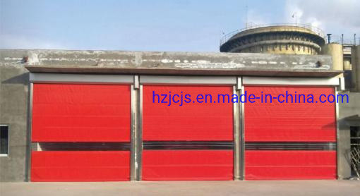 JTM-D05 Leggio di alluminio Rapid Roll Up Fast Acting Roller Shutter Spiral Garage Door