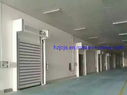 JTM-D05 Leggio di alluminio Rapid Roll Up Fast Acting Roller Shutter Spiral Garage Door