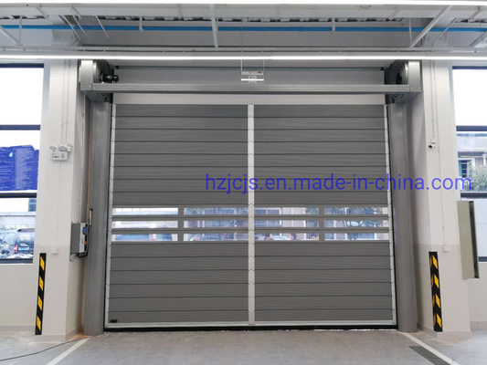 Finito Leggio di alluminio Fast Roll Up Acting Roller Shutter Spirale Di Sicurezza Porta del garage