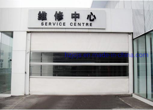 Finito Leggio di alluminio Fast Roll Up Acting Roller Shutter Spirale Di Sicurezza Porta del garage