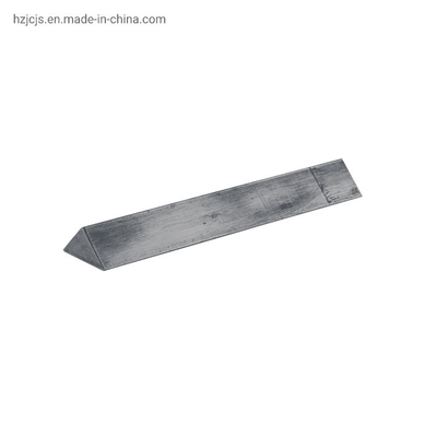 Membro di Chamfer Q235 Carbon Structural Steel Triangle Shape Bar per il calcestruzzo prefissato