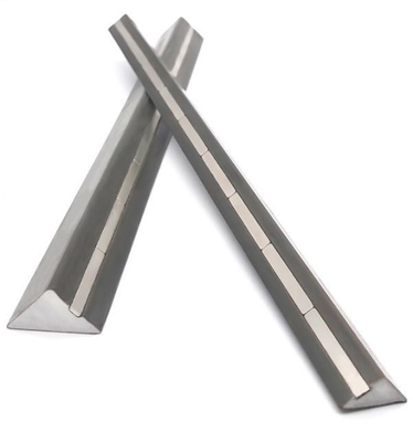 Sezioni in acciaio a forma fredda GB Standard Magnetic Chamfer Strip Triangle Magnet Chamfer