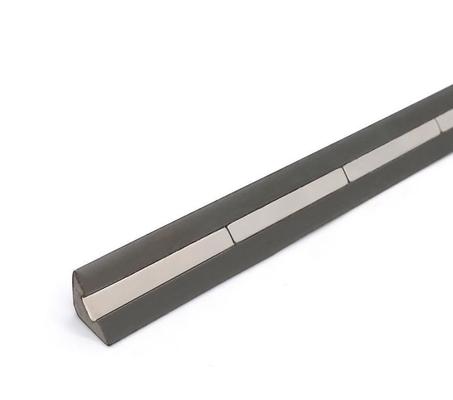 Sezioni in acciaio a forma fredda GB Standard Magnetic Chamfer Strip Triangle Magnet Chamfer