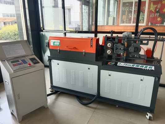 1000kg Voltaggio 380V Rapid Rebar Cutting Machine Coil Rod Straightening Cutting Machine