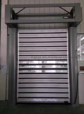Porta di sicurezza a serranda avvolgibile ignifuga automatica ad alta velocità con protezione IP55, modello personalizzato