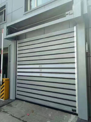 Porta automatica a rulli antincendio personalizzata con servomotore per la sicurezza ad alta velocità
